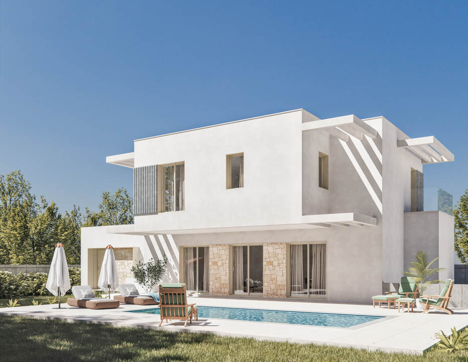 Villa a Finestrat, Alicante, Spagna 3 camere da letto, 252 mq. N° 84684