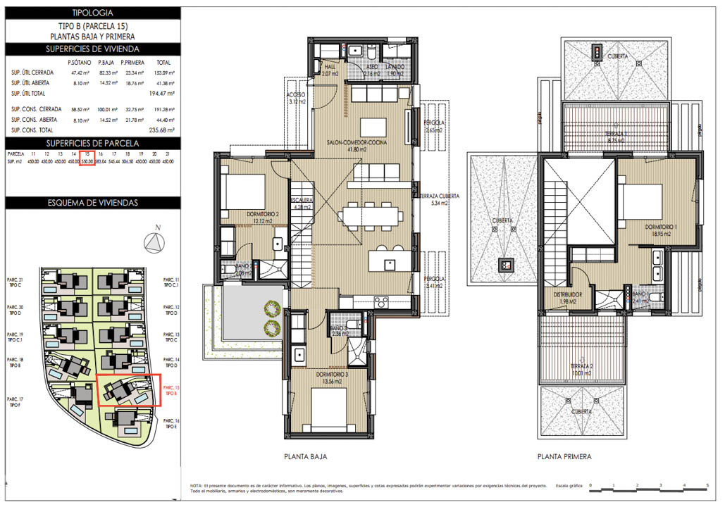 Villa a Finestrat, Alicante, Spagna 3 camere da letto, 252 mq. N° 84684