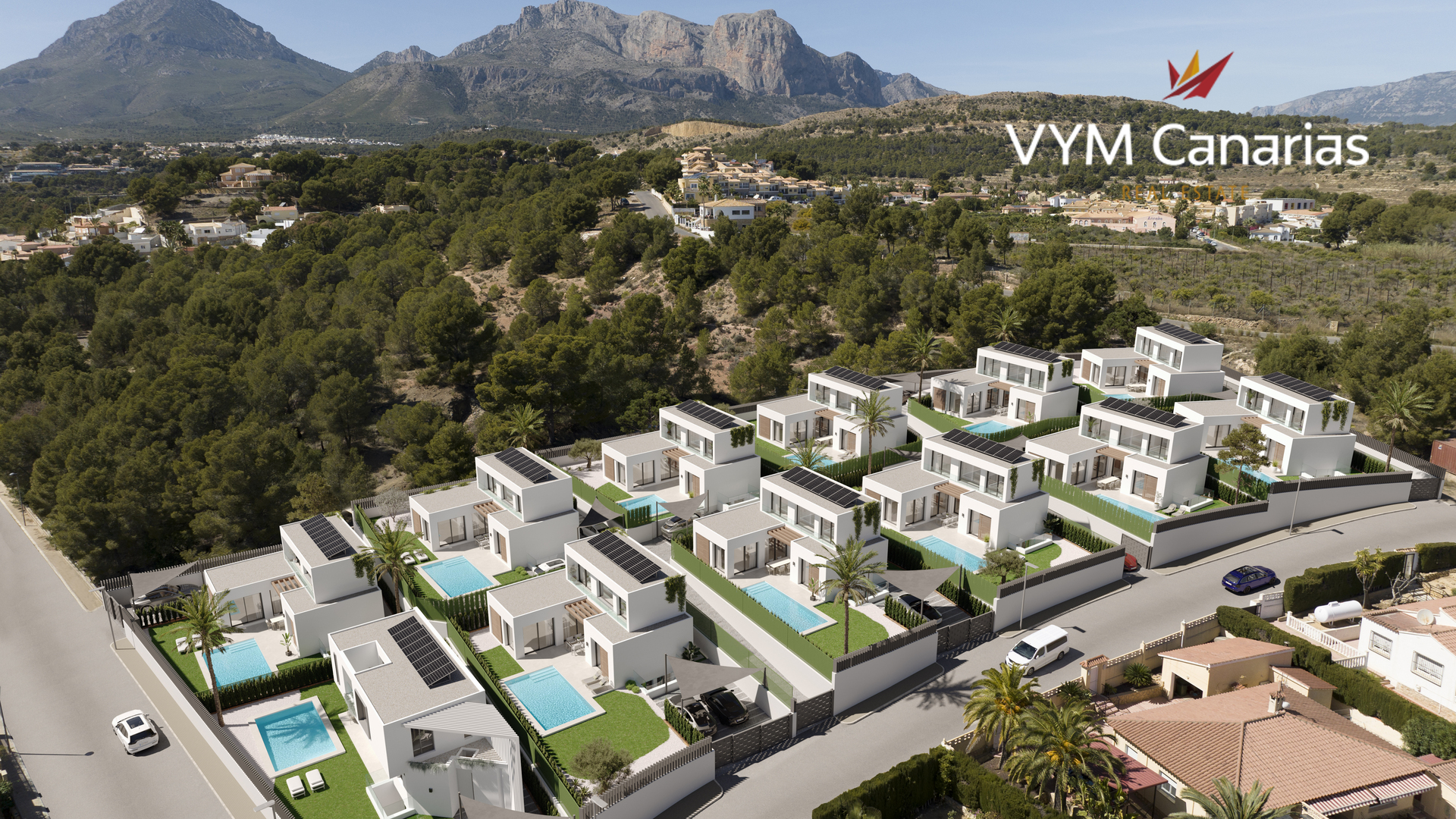 Villa in Alfaz del Pi, Alicante, Spanien 3 Schlafzimmer, 165 m2 Nr. 89320