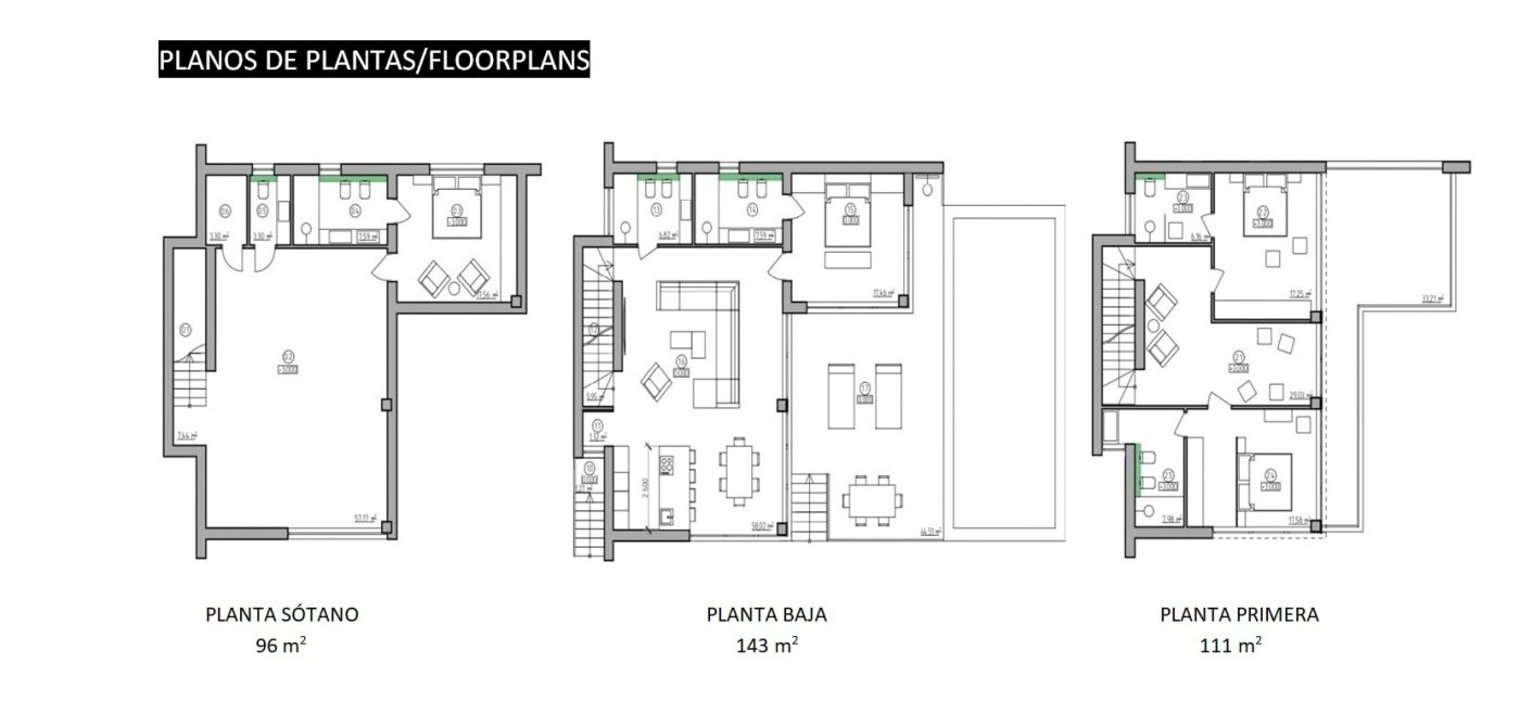 Villa a La Zenia, Alicante, Spagna 4 camere da letto, 333 mq. N° 103614