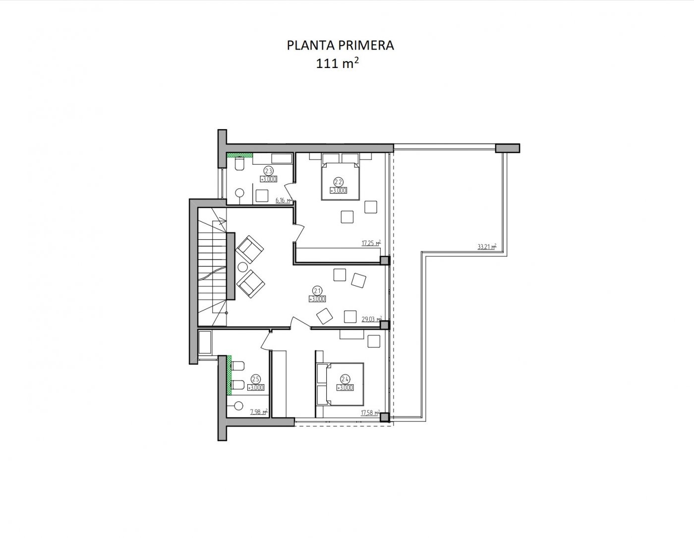 Villa a La Zenia, Alicante, Spagna 4 camere da letto, 333 mq. N° 103614