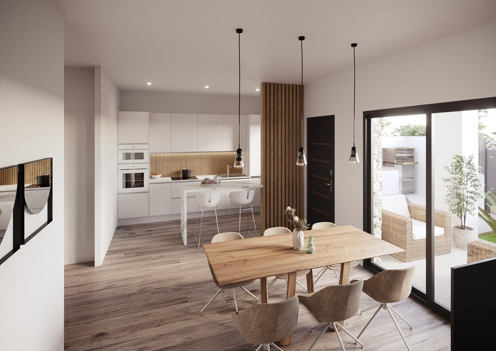 Bungalo Hondon De Las Nieves, Alicante, Spānijā 3 istabas, 120 m2 Nr. 103506