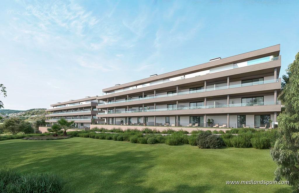 Lägenhet i Estepona, Malaga, Spanien 2 sovrum, 113 kvm. Nr. 105299