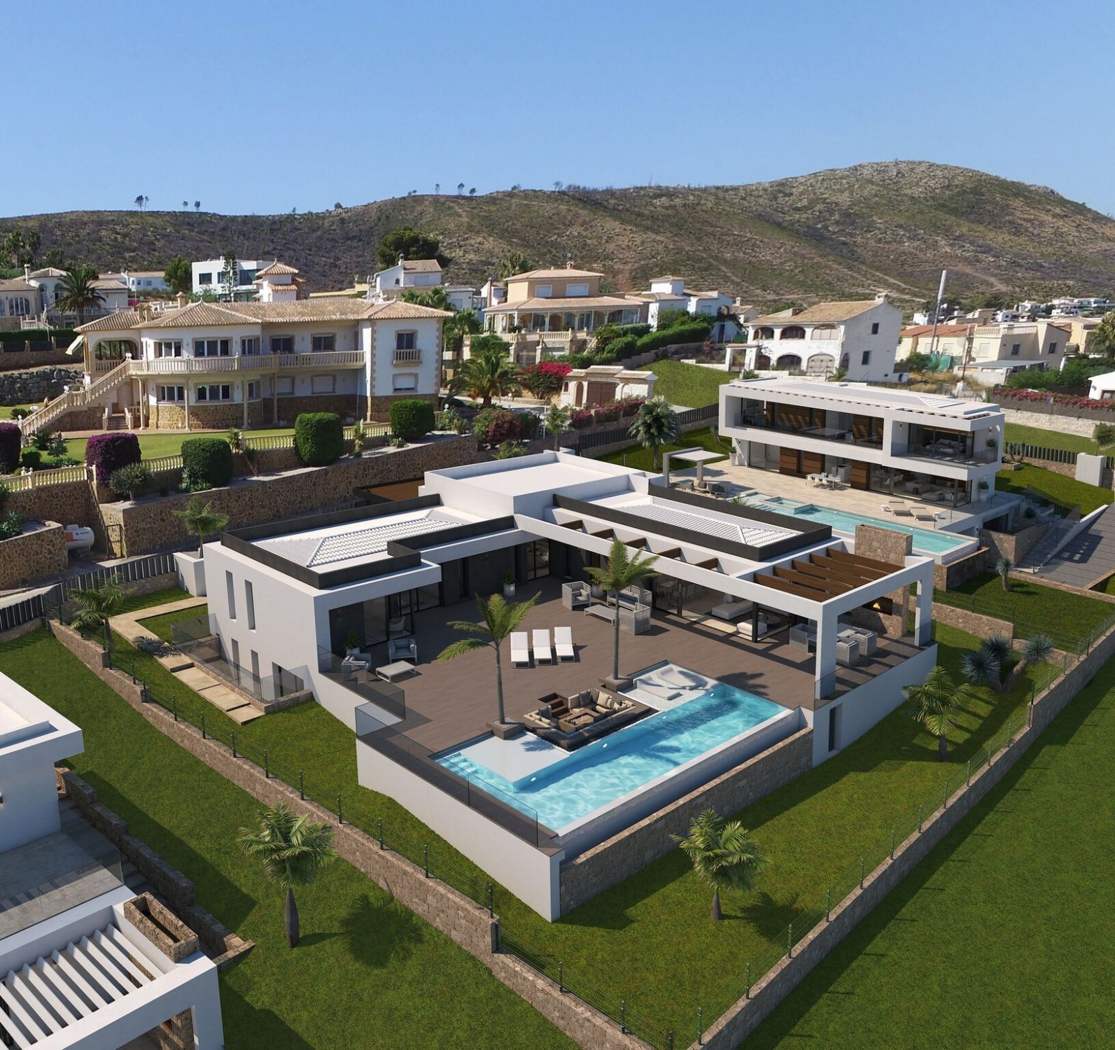 Villa i Javea, Alicante, Spanien 4 sovrum, 230 kvm. Nr. 95784