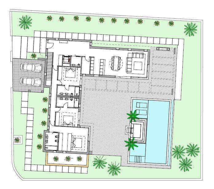 Villa i Javea, Alicante, Spanien 4 sovrum, 230 kvm. Nr. 95784