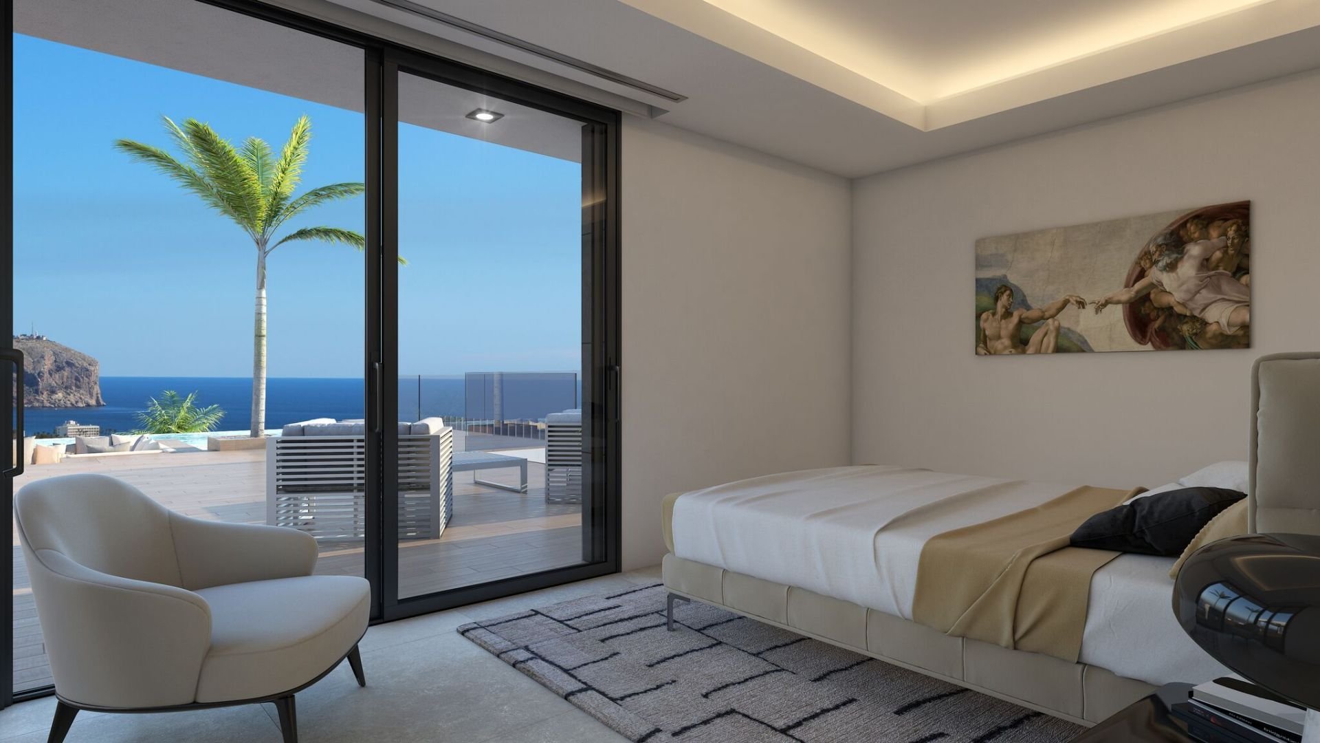 Villa i Javea, Alicante, Spanien 4 sovrum, 230 kvm. Nr. 95784