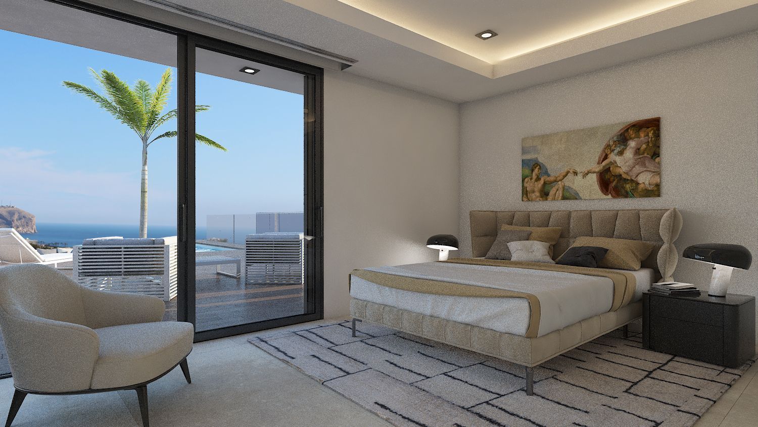 Villa i Javea, Alicante, Spanien 4 sovrum, 230 kvm. Nr. 95784