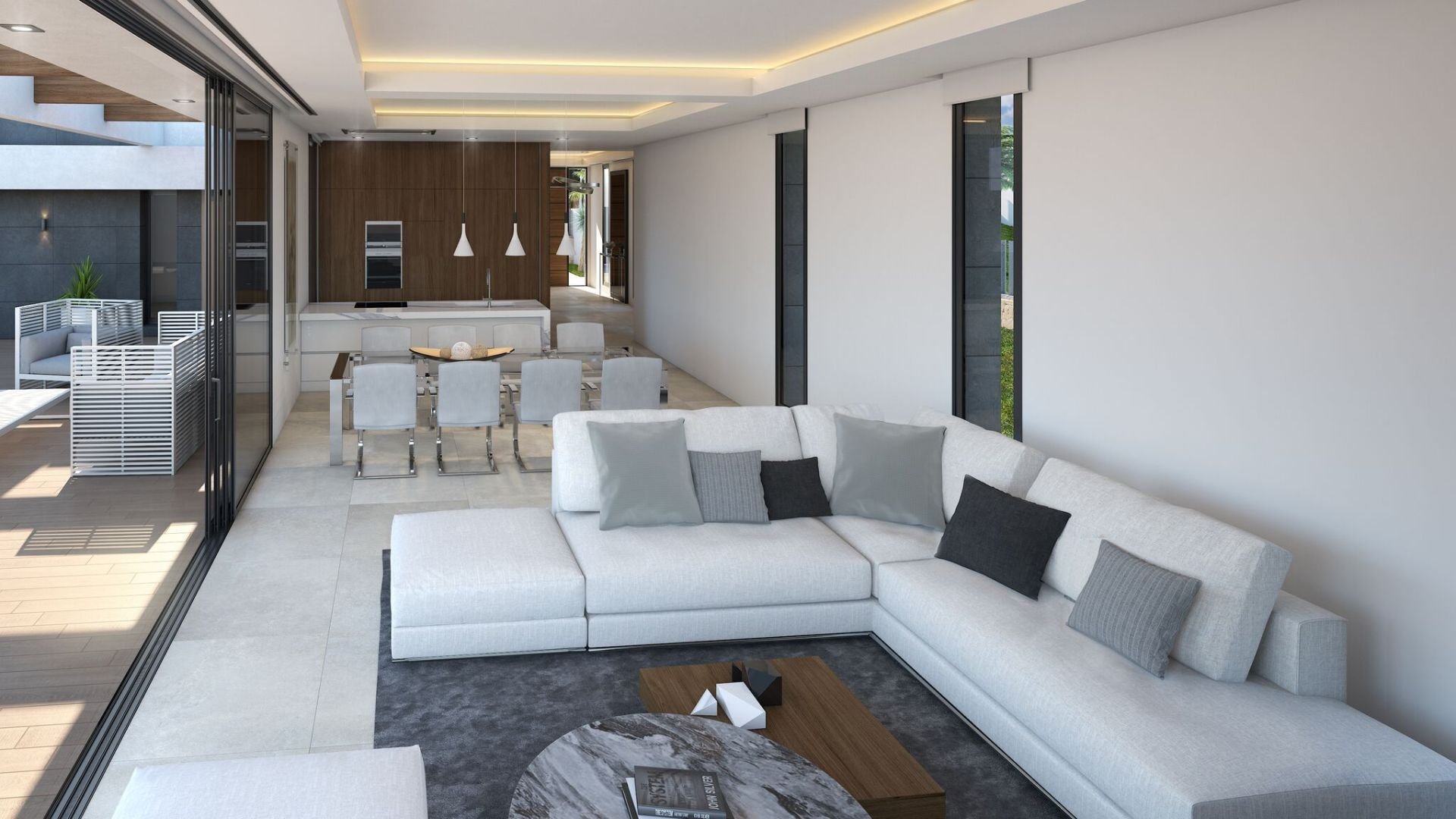 Villa i Javea, Alicante, Spanien 4 sovrum, 230 kvm. Nr. 95784