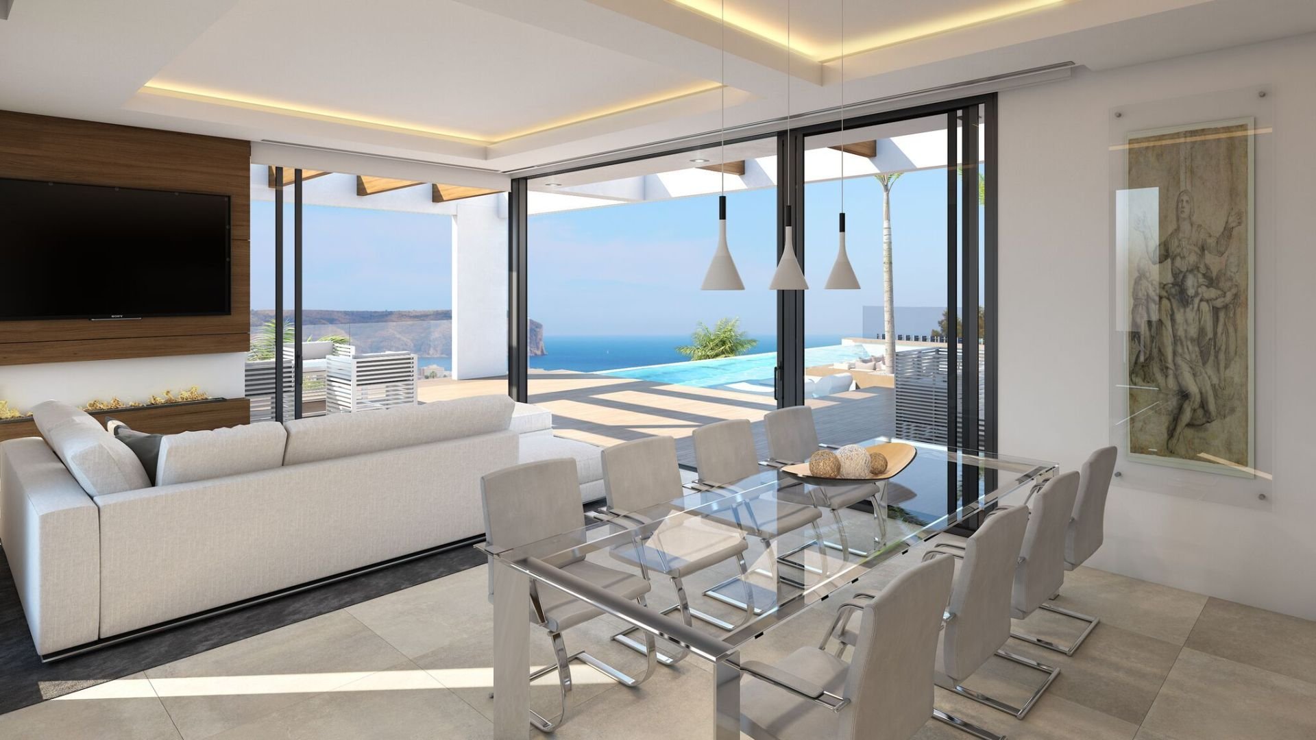Villa i Javea, Alicante, Spanien 4 sovrum, 230 kvm. Nr. 95784