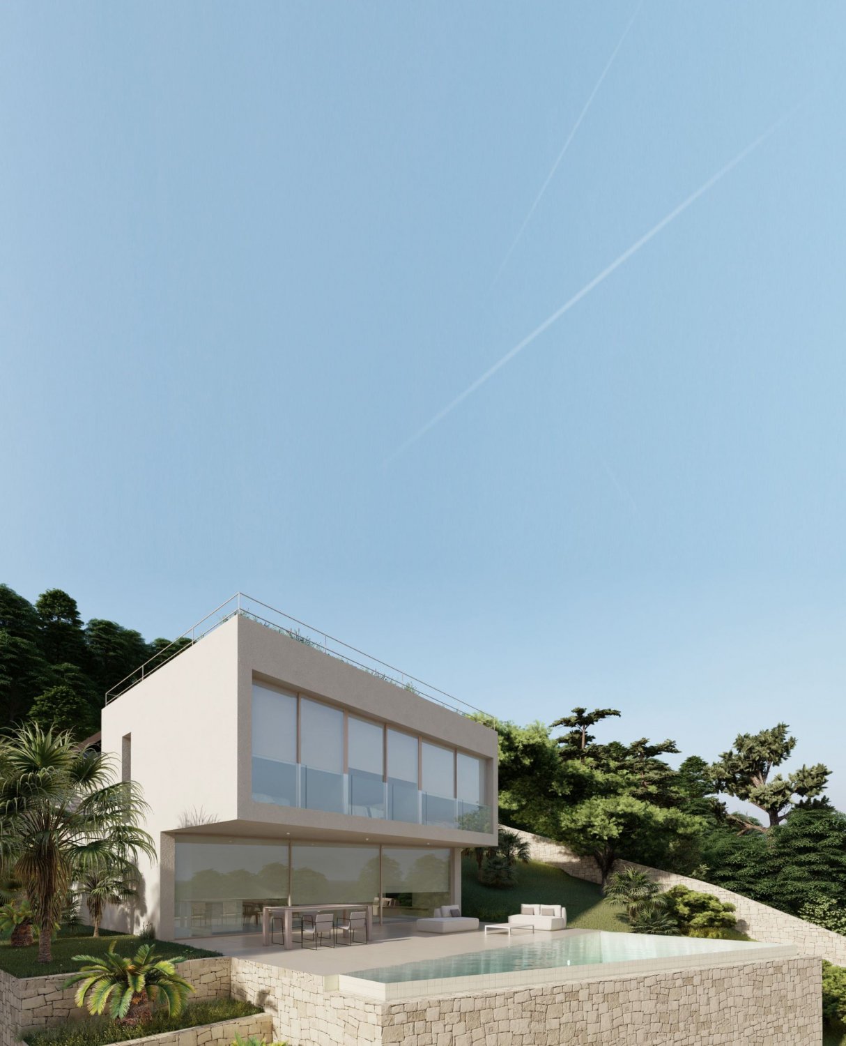Villa i Denia, Alicante, Spanien 3 sovrum, 382 kvm. Nr. 95792