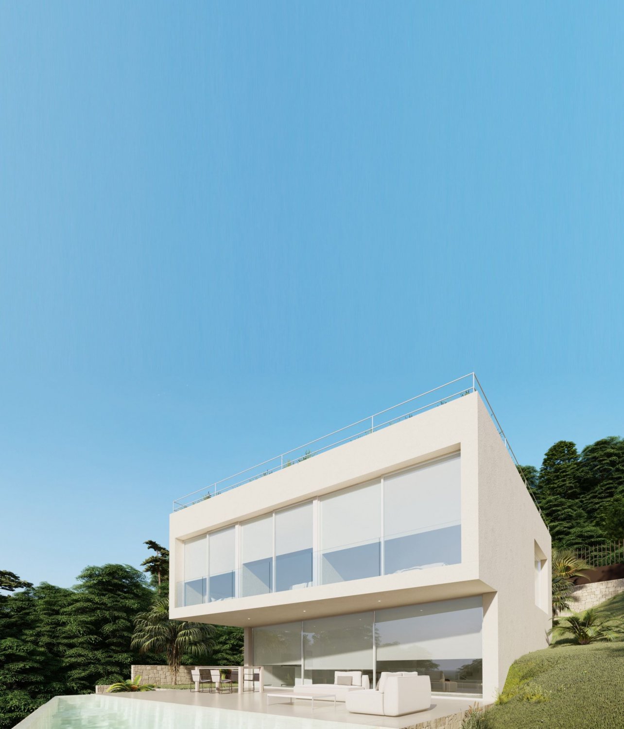 Villa i Denia, Alicante, Spanien 3 sovrum, 382 kvm. Nr. 95792