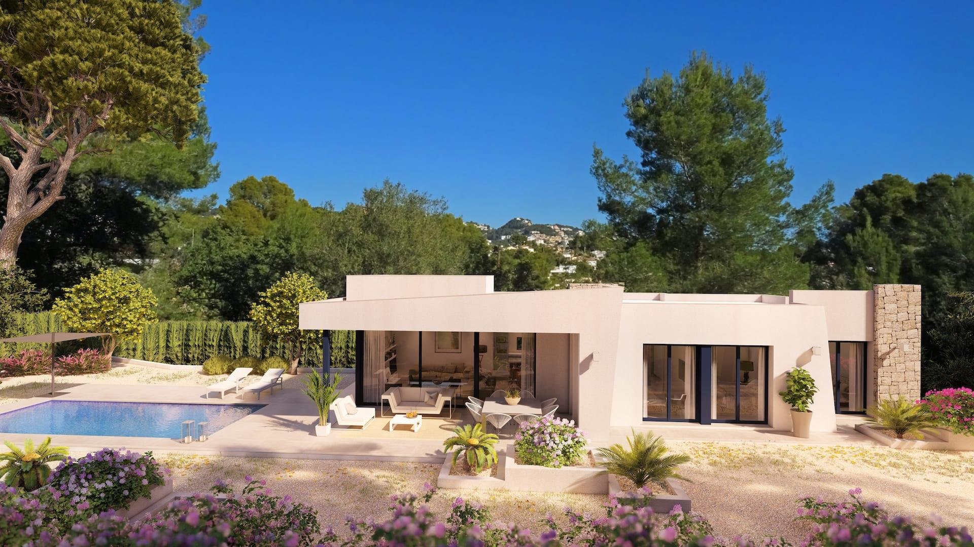 Villa in Benissa, Alicante, Spanien 3 Schlafzimmer, 297 m2 Nr. 88959
