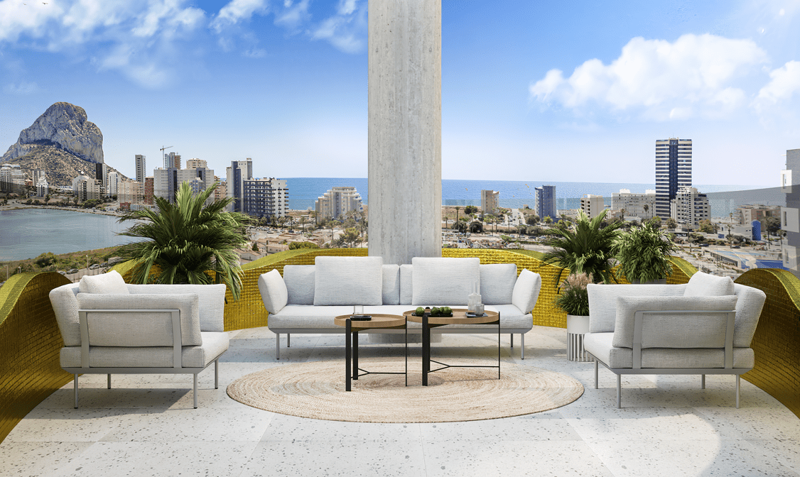 Wohnung in Calpe, Alicante, Spanien 3 Schlafzimmer, 145 m2 Nr. 88956