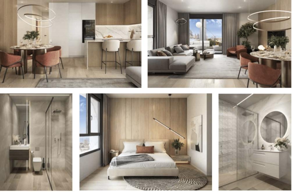 Wohnung in Calpe, Alicante, Spanien 3 Schlafzimmer, 145 m2 Nr. 88956