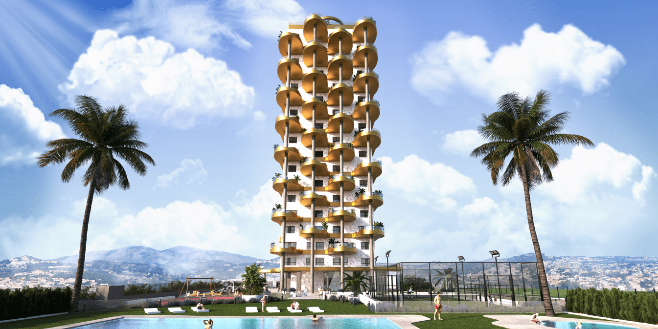 Wohnung in Calpe, Alicante, Spanien 3 Schlafzimmer, 145 m2 Nr. 88956