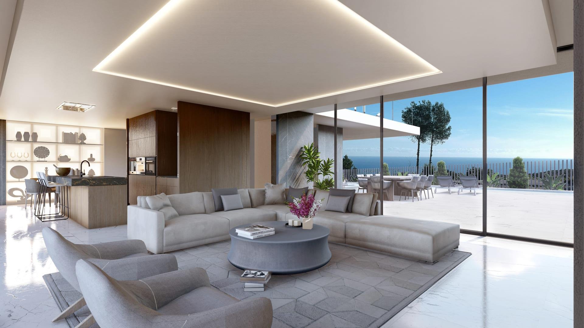 Villa Moraira, Alicante, Spānijā 4 istabas, 1053 m2 Nr. 88958