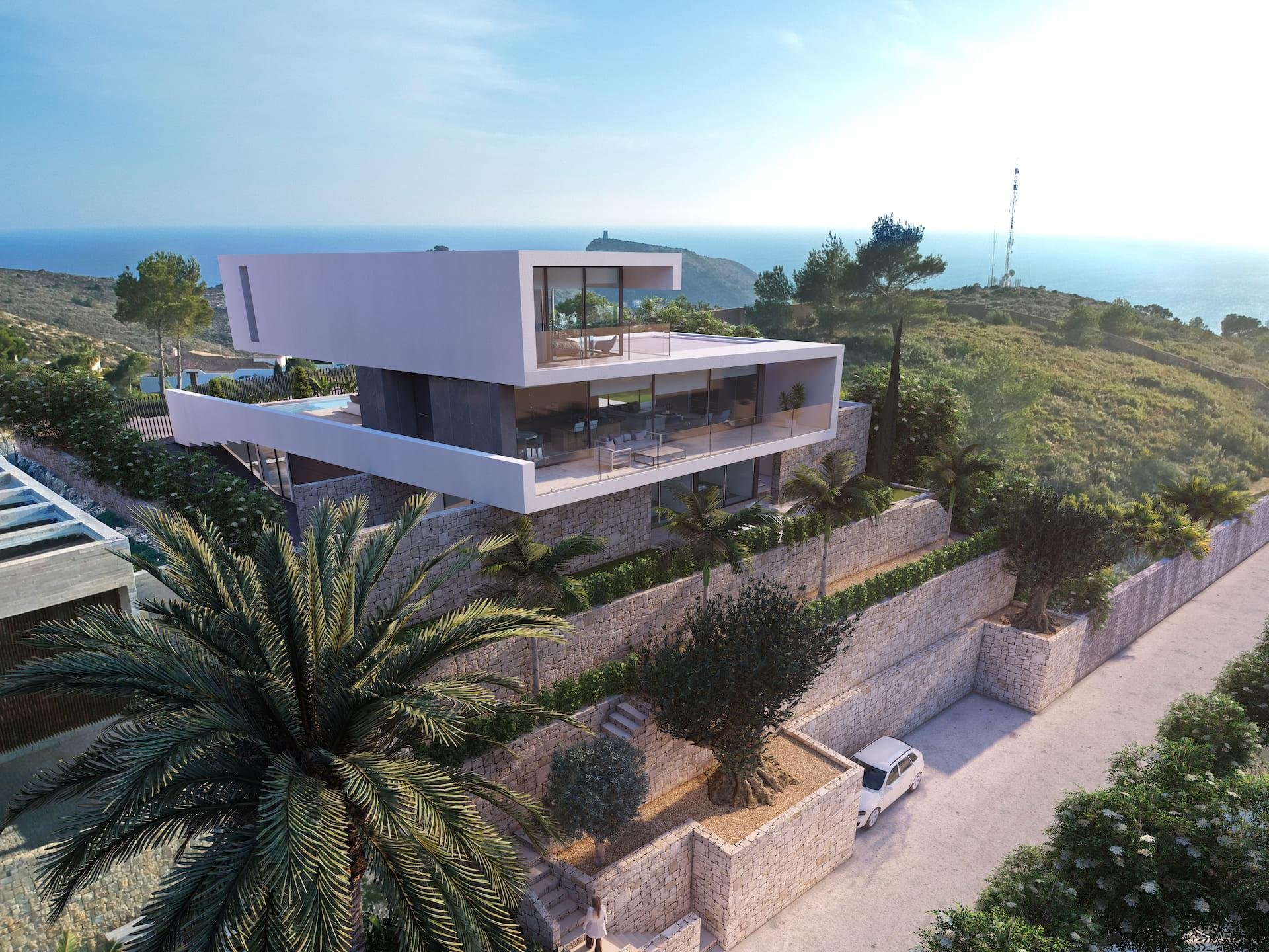 Villa Moraira, Alicante, Spānijā 4 istabas, 1053 m2 Nr. 88958