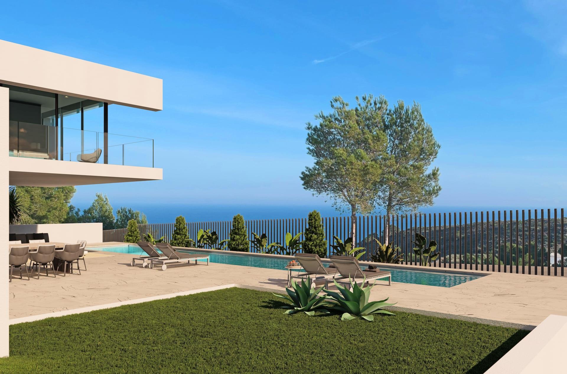 Villa Moraira, Alicante, Spānijā 4 istabas, 1053 m2 Nr. 88958