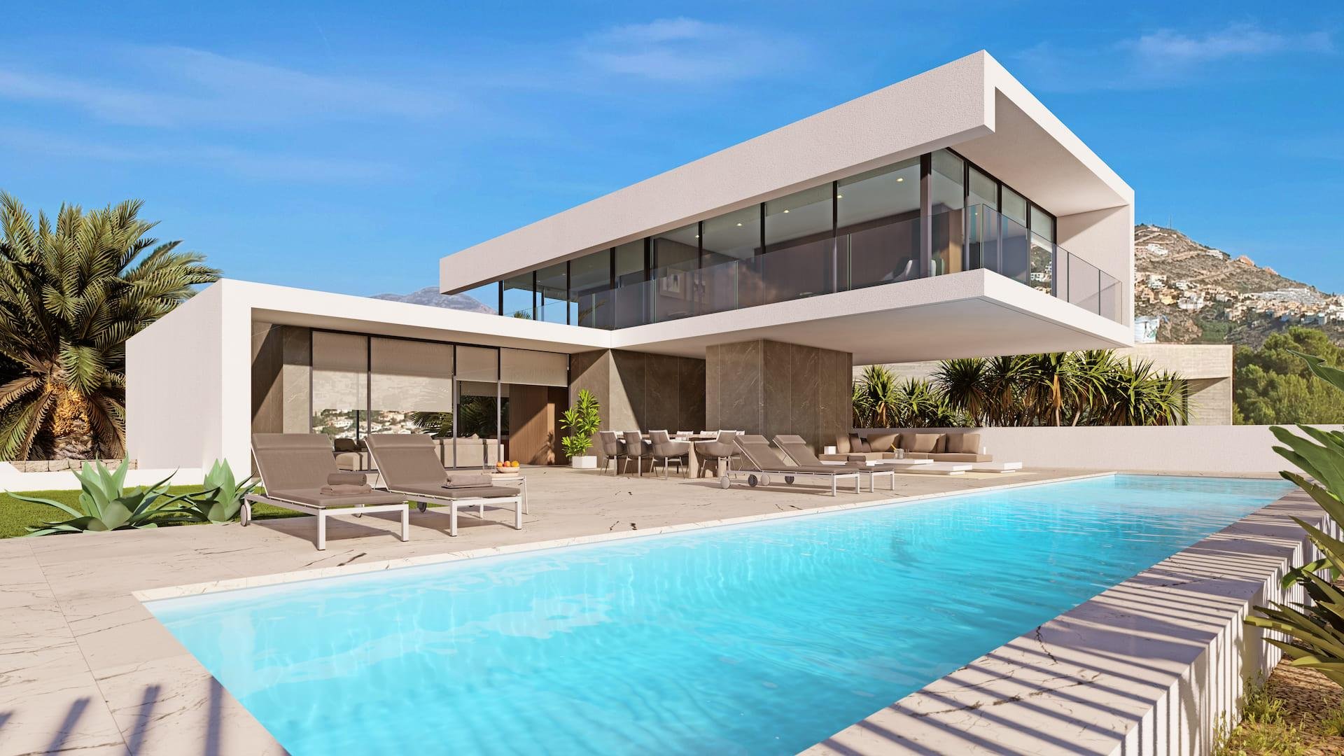 Villa Moraira, Alicante, Spānijā 4 istabas, 1053 m2 Nr. 88958