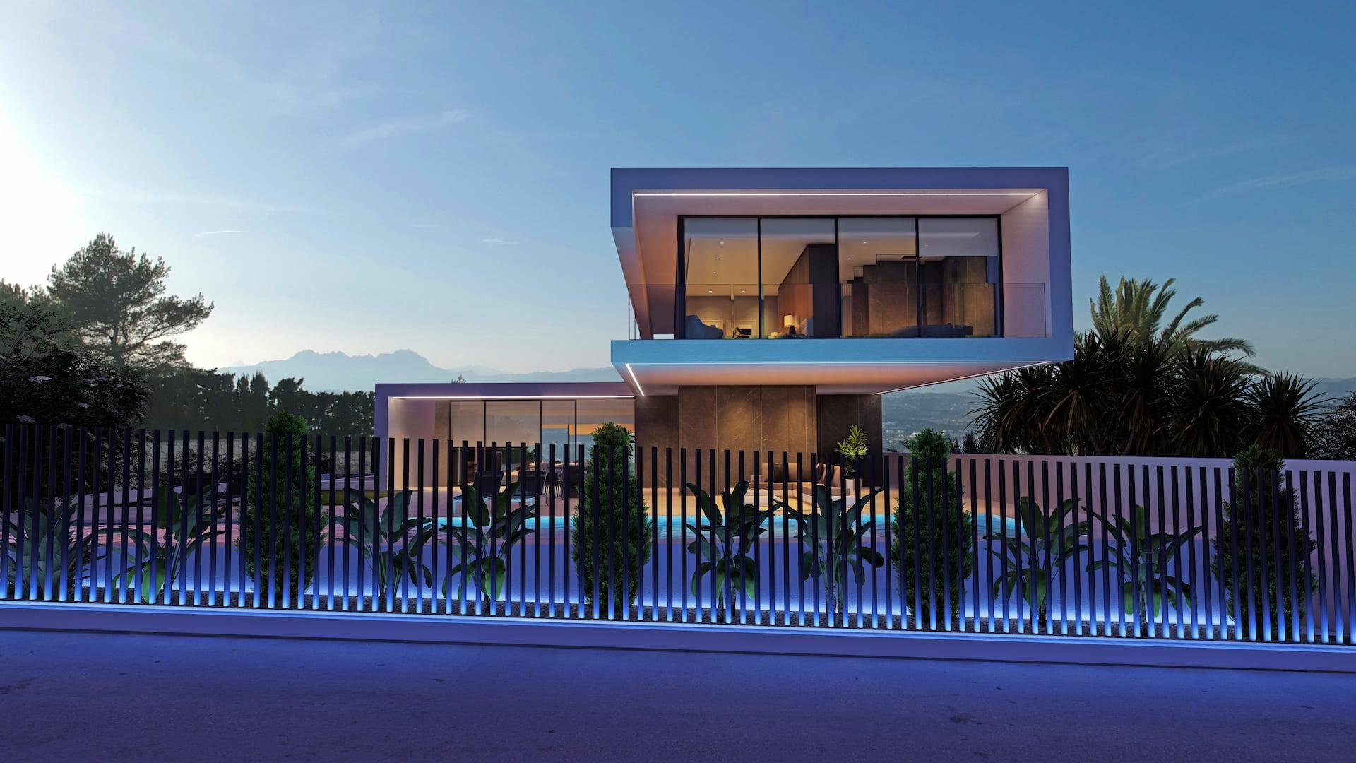 Villa Moraira, Alicante, Spānijā 4 istabas, 1053 m2 Nr. 88958
