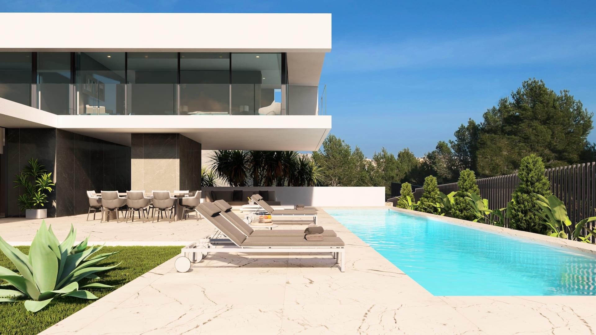 Villa Moraira, Alicante, Spānijā 4 istabas, 1053 m2 Nr. 88958