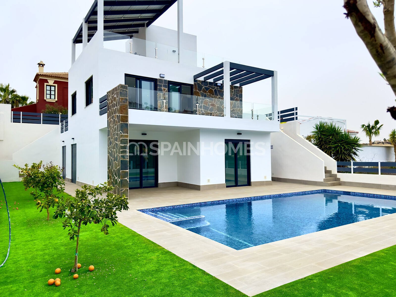 Villa a Rojales, Alicante, Spagna 3 camere da letto, 302 mq. N° 55734