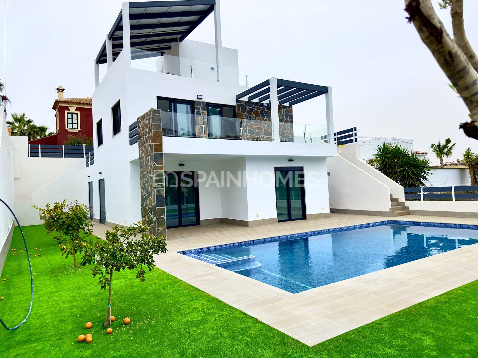 Villa a Rojales, Alicante, Spagna 3 camere da letto, 302 mq. N° 55734