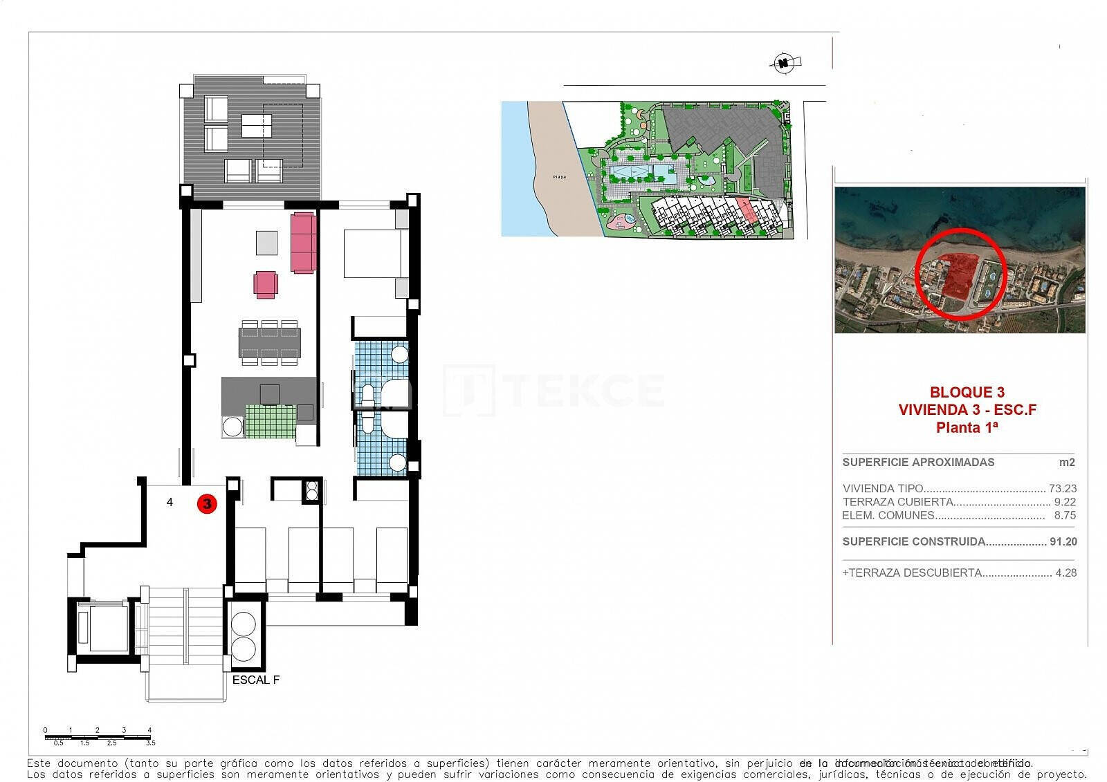 Apartament w Denia, Alicante, Hiszpania 2 sypialnie, 80 mkw. nr 92025