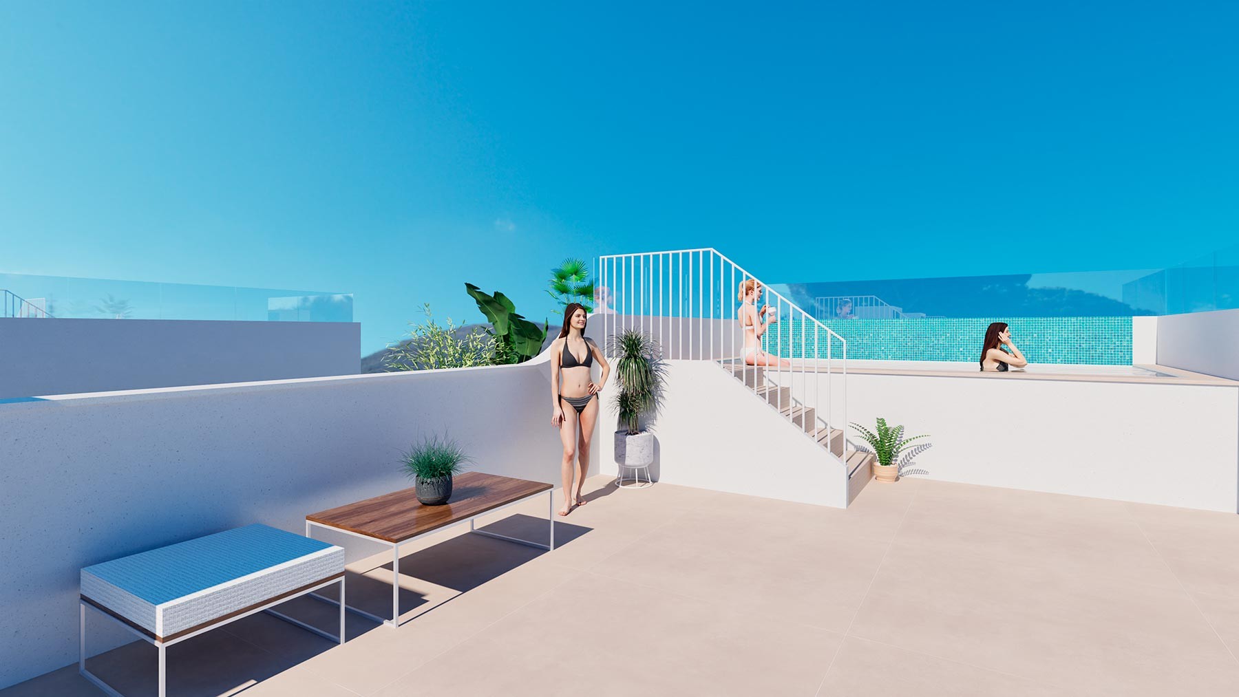 Bungalow à Pilar de la Horadada, Alicante, Espagne 2 chambres, 60 m2 No. 112294