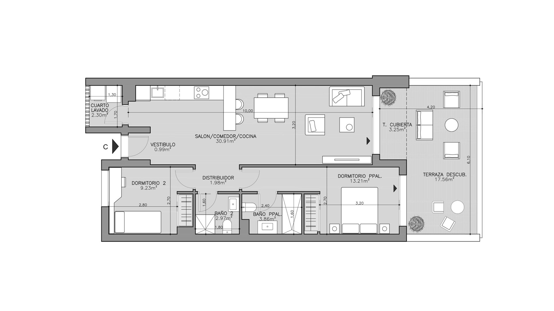 Apartment in Altara Alcaidesa, La Alcaidesa, Cadiz, Spain 2 bedrooms, 95 sq.m. No. 93655