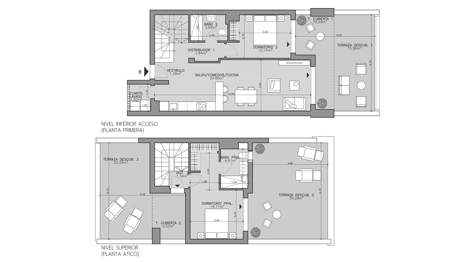 Duplex en Altara Alcaidesa, La Alcaidesa, Cadiz, Espagne 2 chambres, 95 m2 No. 93658