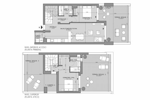 Duplex in Altara Alcaidesa, La Alcaidesa, Cadiz, Spain 2 bedrooms, 95 sq.m. No. 93658