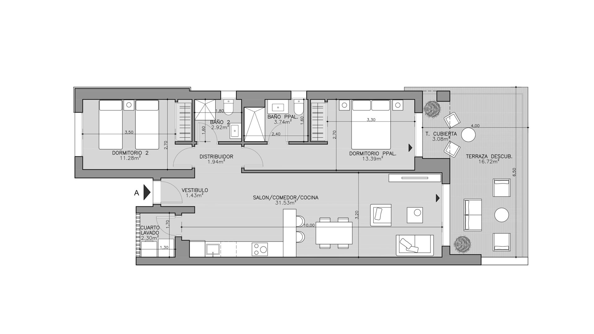 Apartamento en Altara Alcaidesa, La Alcaidesa, Cádiz, España 2 dormitorios, 104 m2 No. 93654