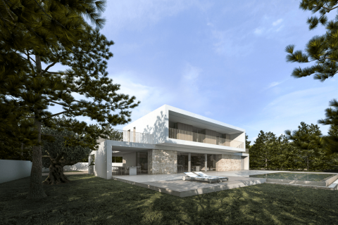 Huvila Calpe, Alicante, Espanja 4 makuuhuonetta, 417 m2 No. 88964