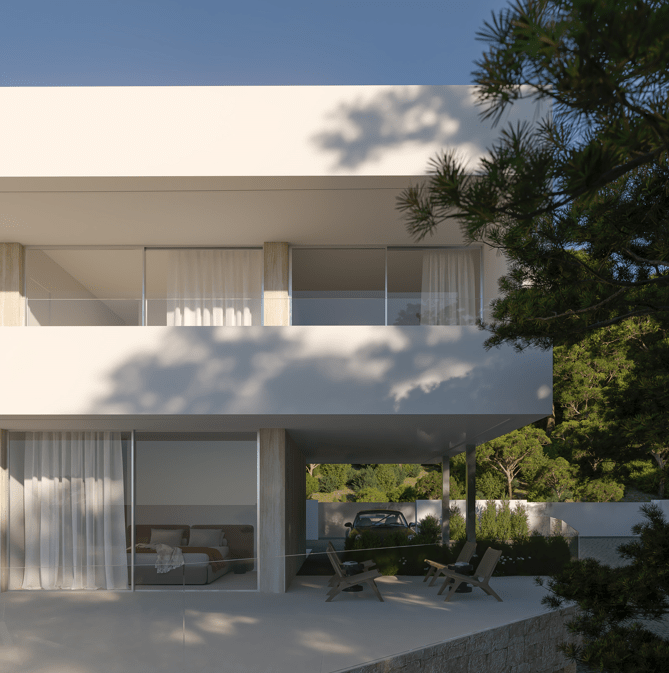 Huvila Moraira, Alicante, Espanja 4 makuuhuonetta, 423 m2 No. 88963