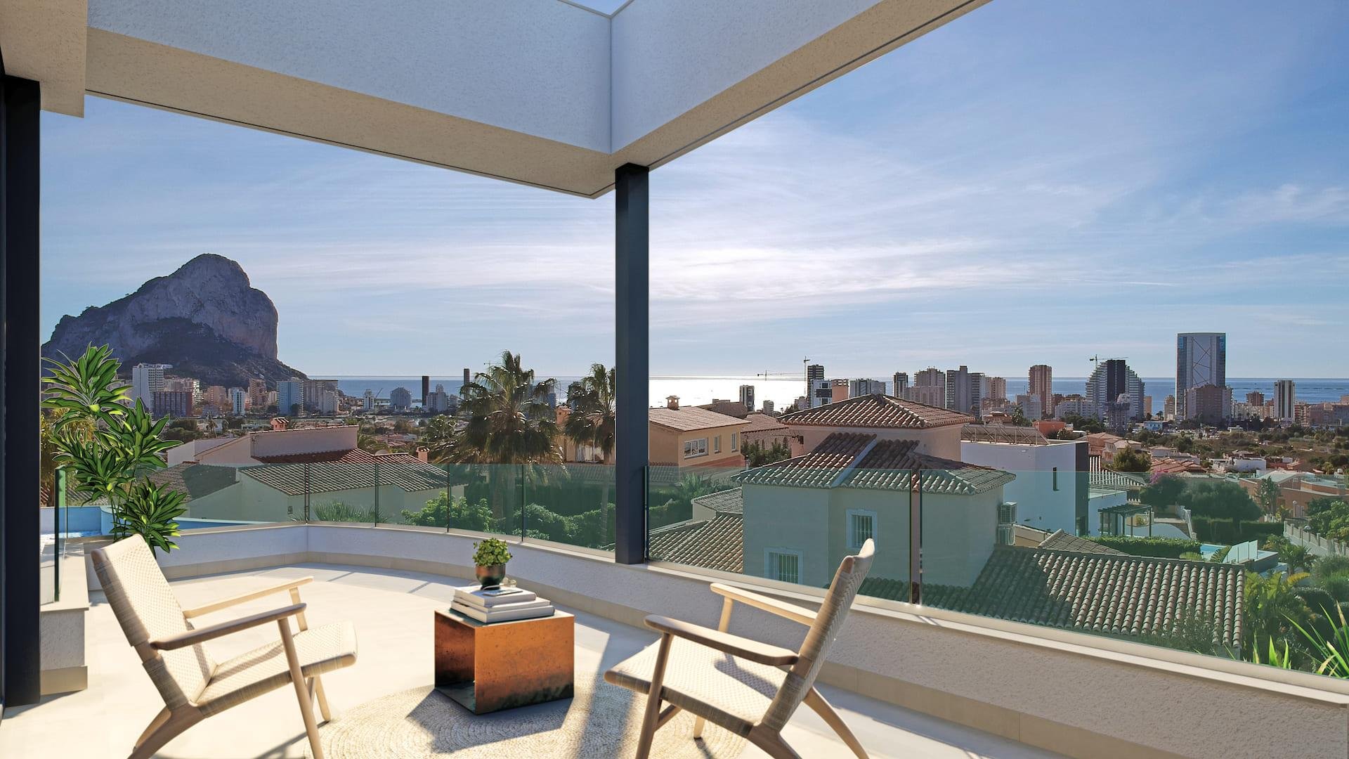 Villa Calpe, Alicante, Spānijā 4 istabas, 642 m2 Nr. 88961