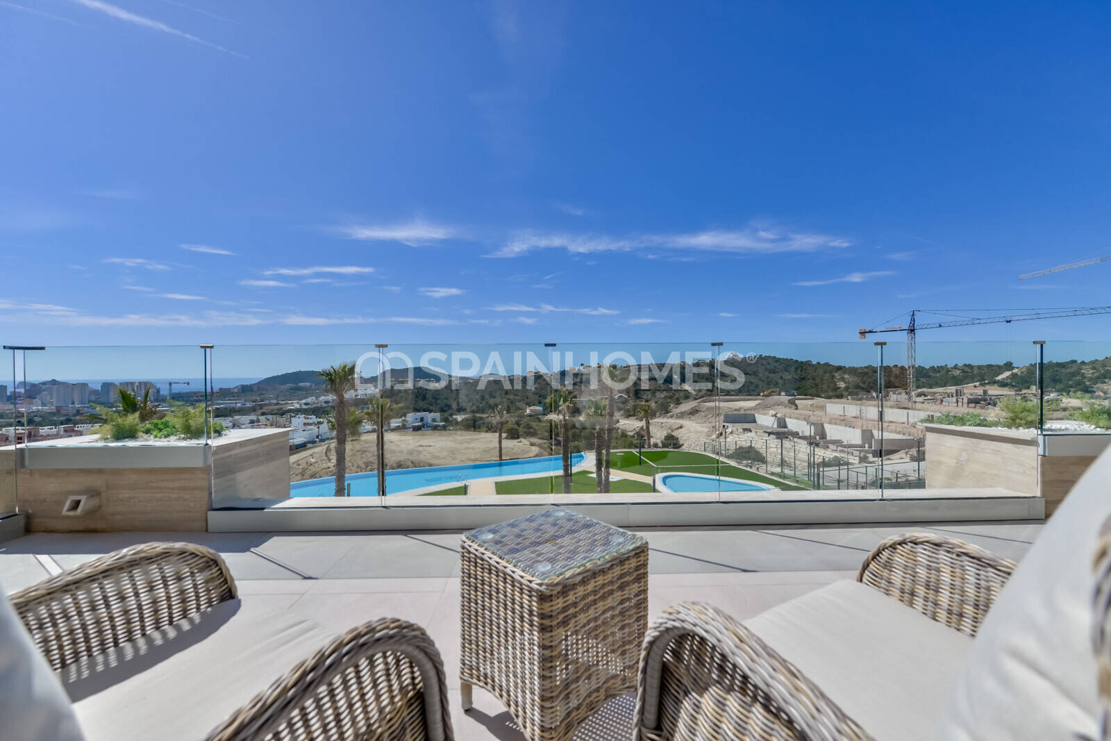 Lägenhet i Finestrat, Alicante, Spanien 2 sovrum, 110 kvm. Nr. 60503