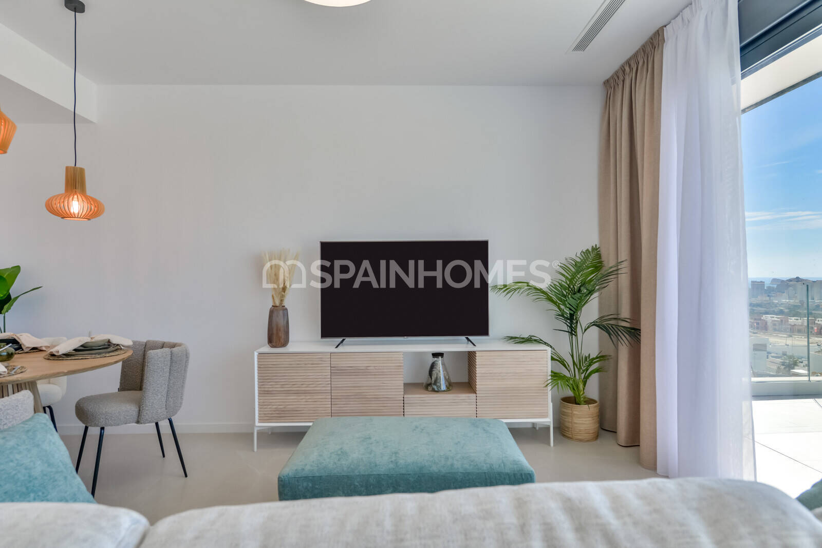 Lägenhet i Finestrat, Alicante, Spanien 2 sovrum, 110 kvm. Nr. 60503
