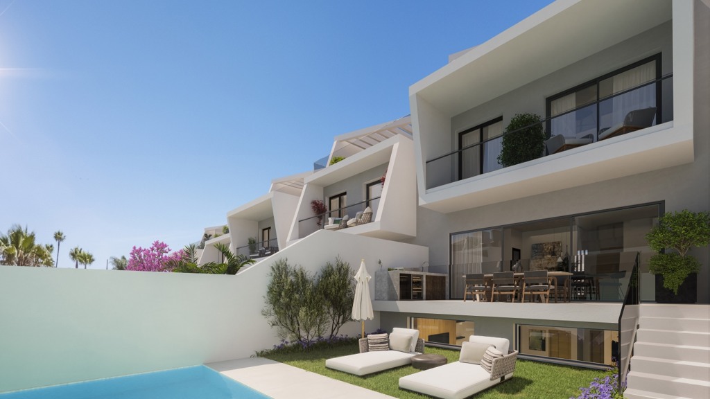 Radhus i Malaga, Spanien 3 sovrum, 214.6 kvm. Nr. 106391