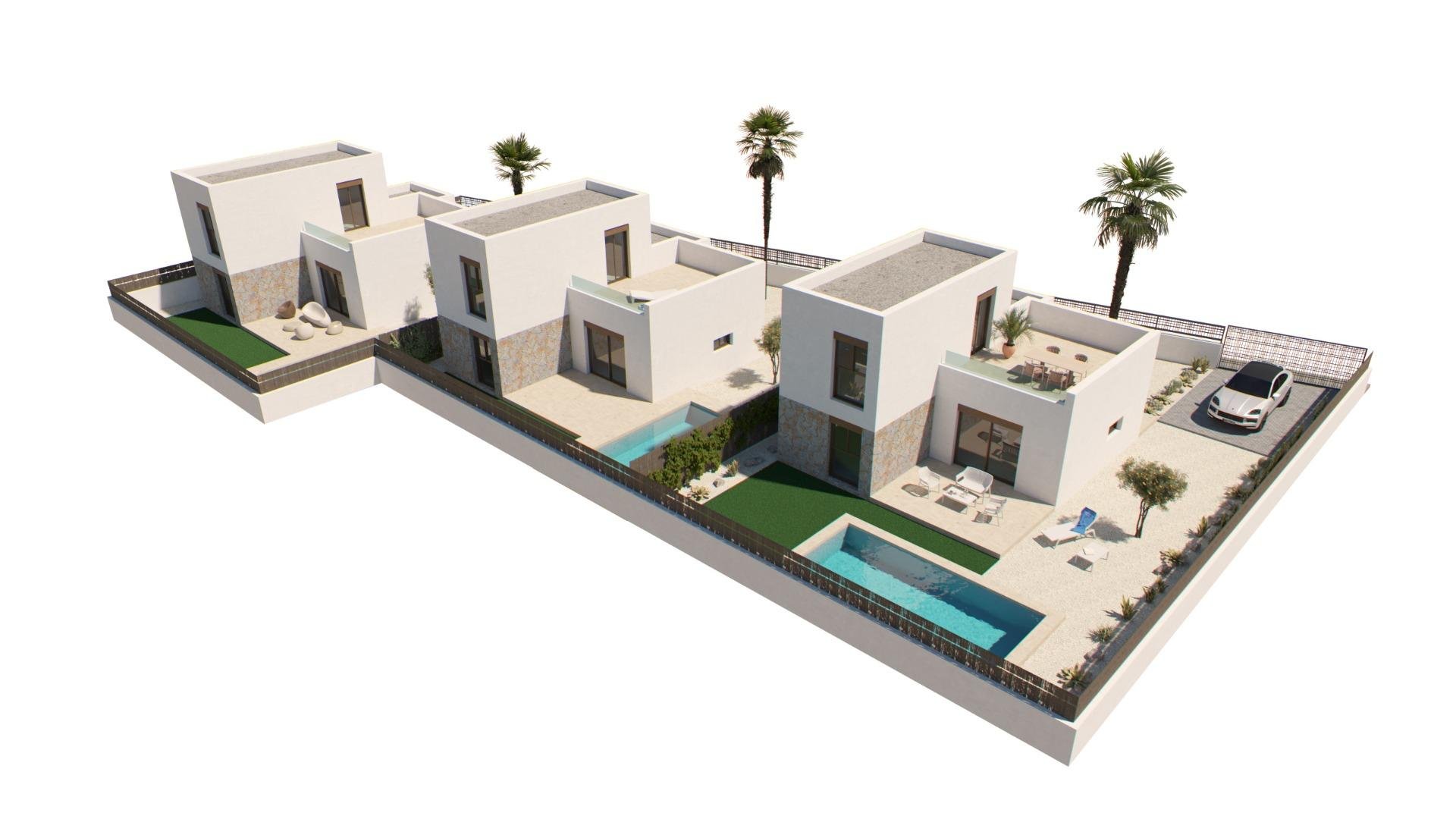 Villa in Algorfa, Alicante, Spanien 3 Schlafzimmer, 113 m2 Nr. 111231