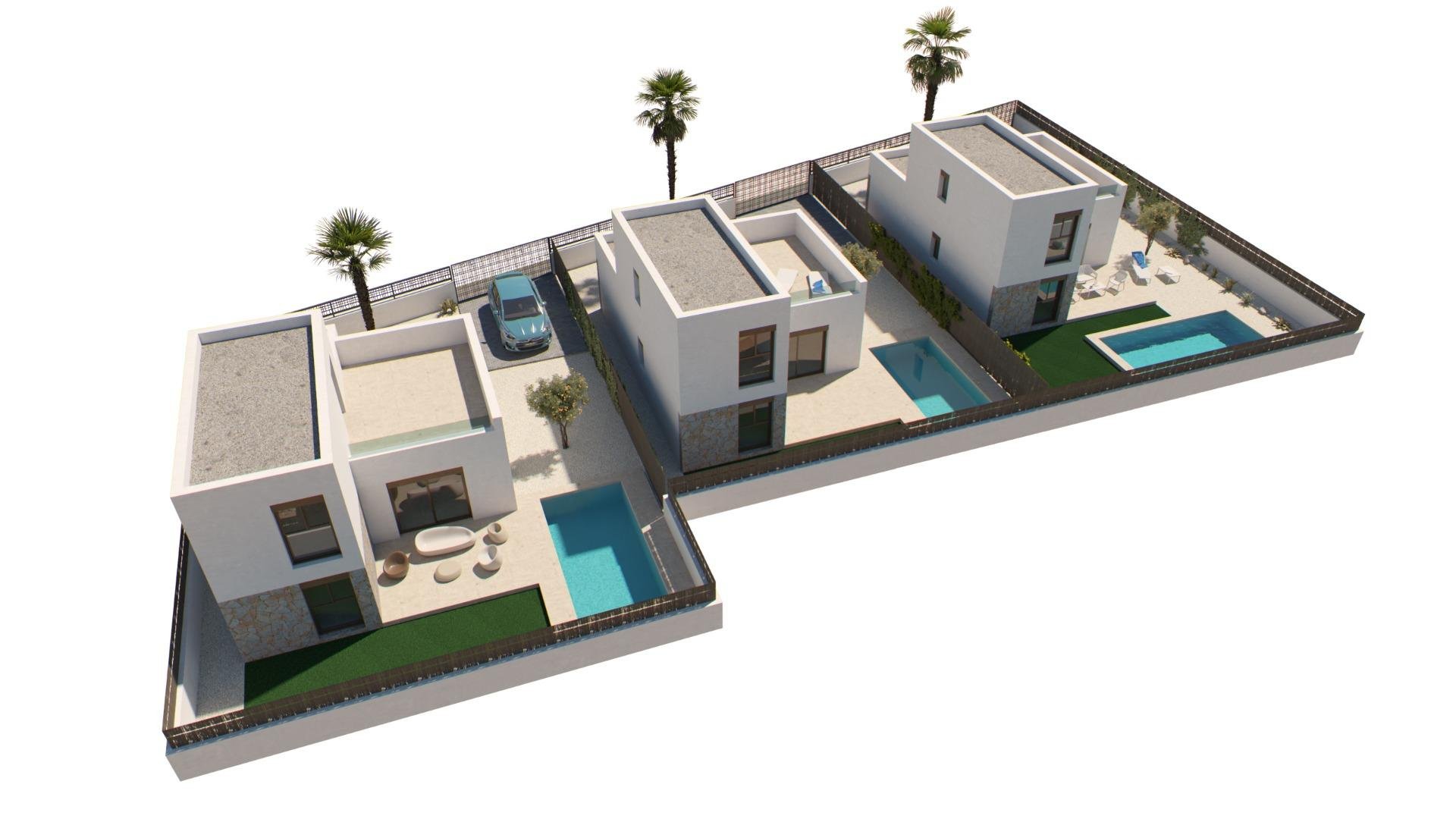 Villa in Algorfa, Alicante, Spanien 3 Schlafzimmer, 113 m2 Nr. 111231