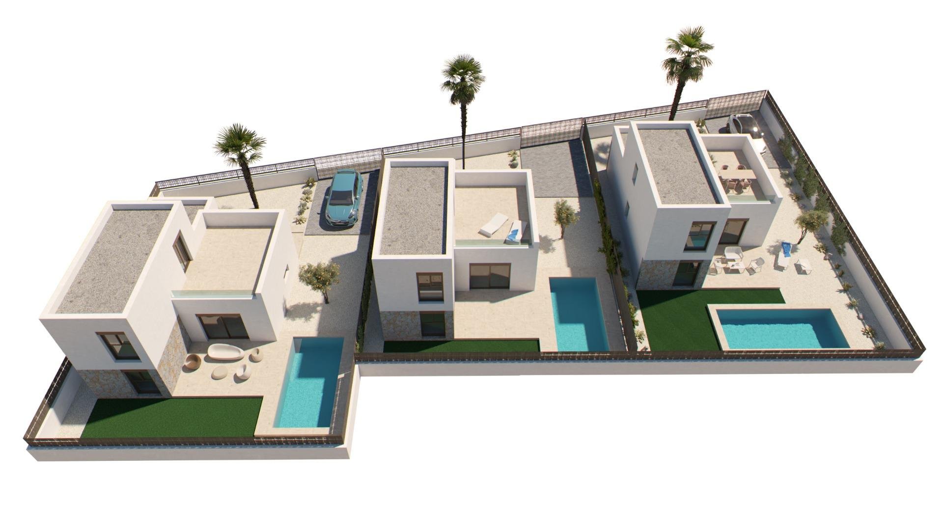 Villa in Algorfa, Alicante, Spanien 3 Schlafzimmer, 113 m2 Nr. 111231