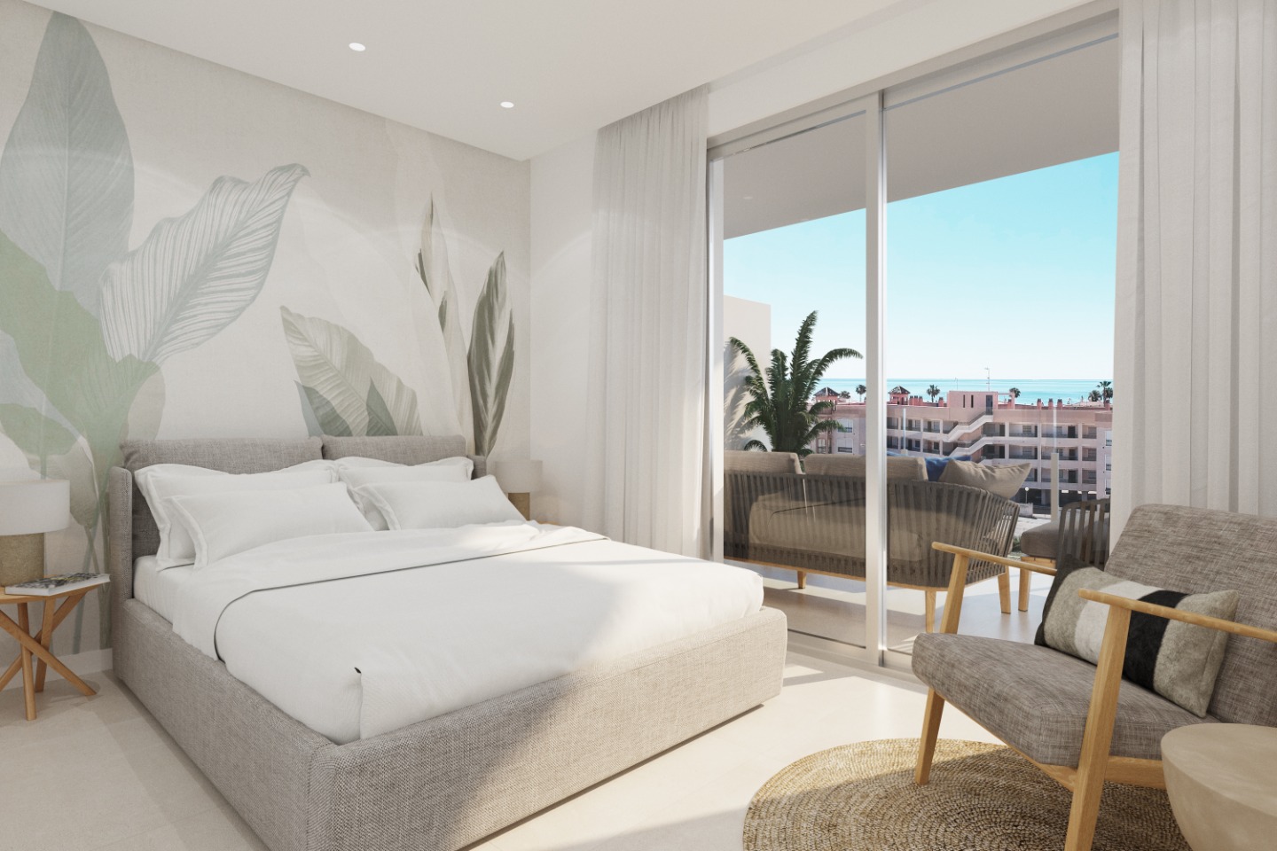 Apartamento en Santa Pola, Alicante, España 2 dormitorios, 100 m2 No. 90053