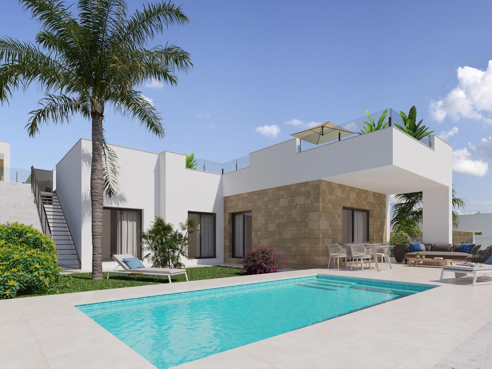 Villa in Polop, Alicante, Spanien 3 Schlafzimmer, 129 m2 Nr. 112376