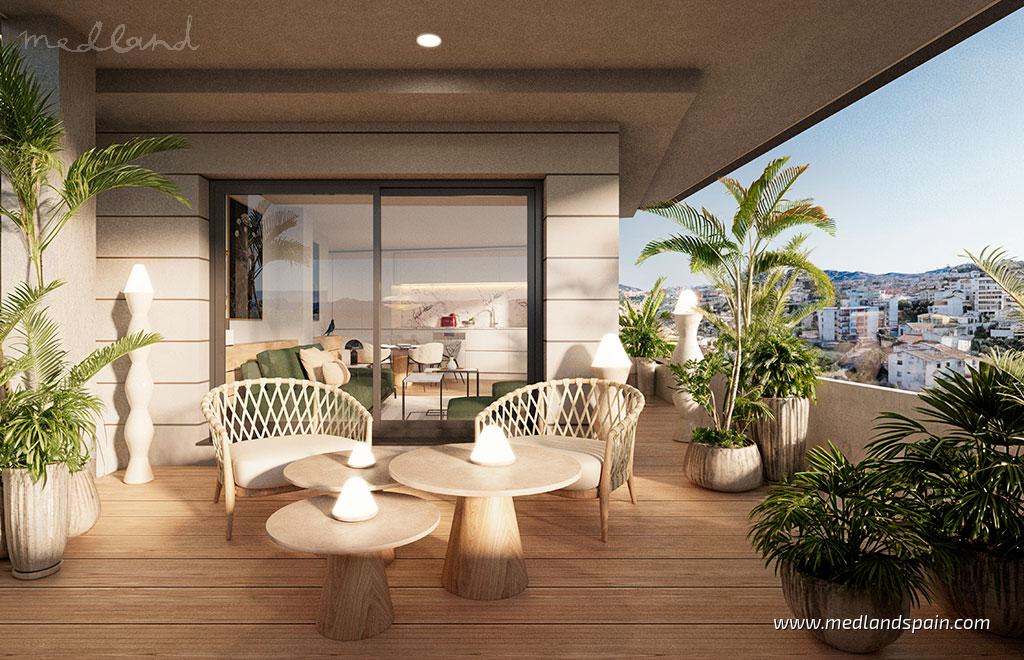 Huoneisto Estepona, Malaga, Espanja 2 makuuhuonetta, 72 m2 No. 108673