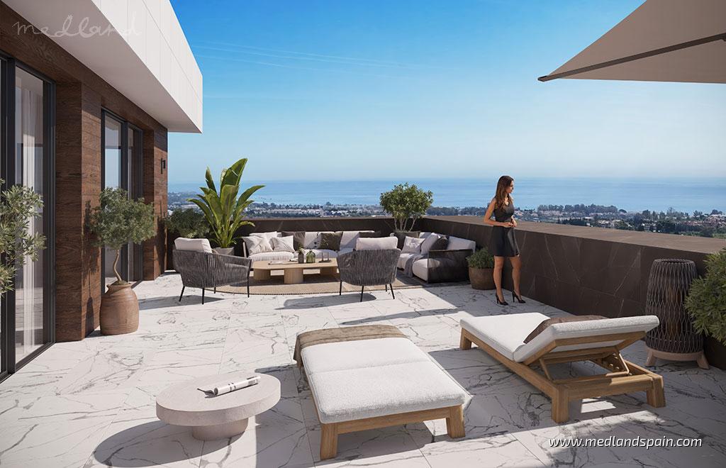 Wohnung in Estepona, Malaga, Spanien 3 Schlafzimmer, 205 m2 Nr. 108679
