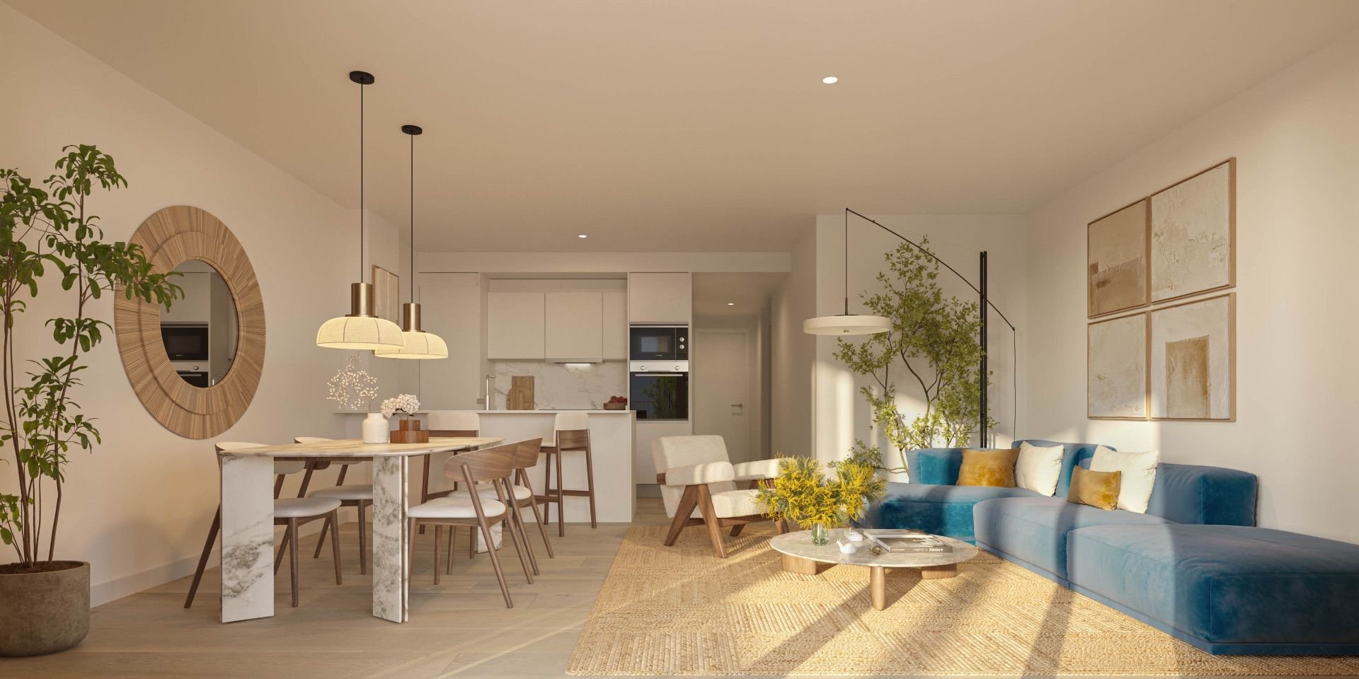 Dzīvoklis Denia, Alicante, Spānijā 2 istabas, 80 m2 Nr. 95339