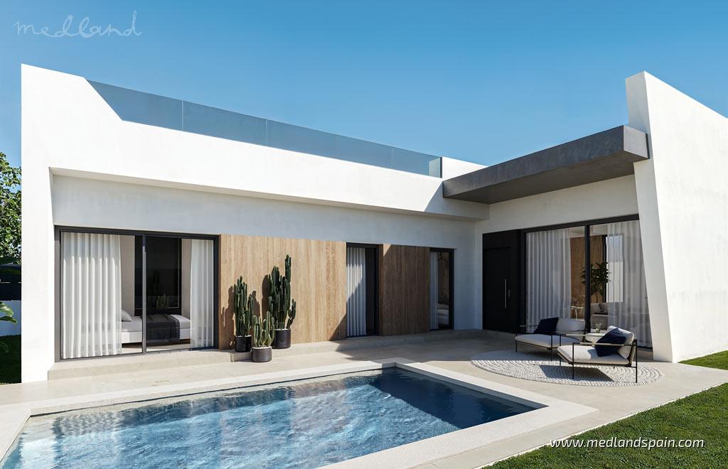 Villa San Miguel de Salinas, Alicante, Spānijā 3 istabas, 107 m2 Nr. 105138