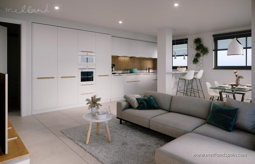 Wohnung in Santa Pola, Alicante, Spanien 2 Schlafzimmer, 72.6 m2 Nr. 105276