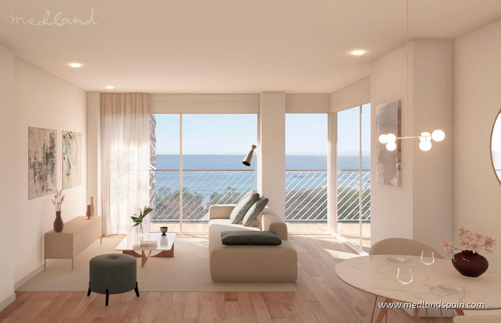 Apartament w Villajoyosa, Alicante, Hiszpania 2 sypialnie, 65 mkw. nr 105266